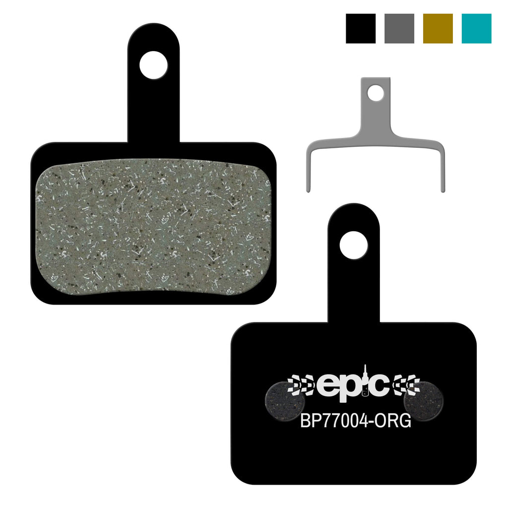 Epic Shimano Altus / Alivio / Acera / Deore / LX Disc Brake Pads Organic Resin Kevlar