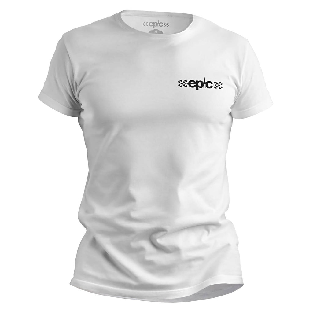 Epic Bleed Solutions Classic Logo T-Shirt - White