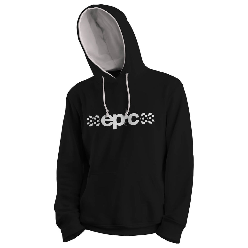 epic core logo hoodie hoody epic bleed solutions black