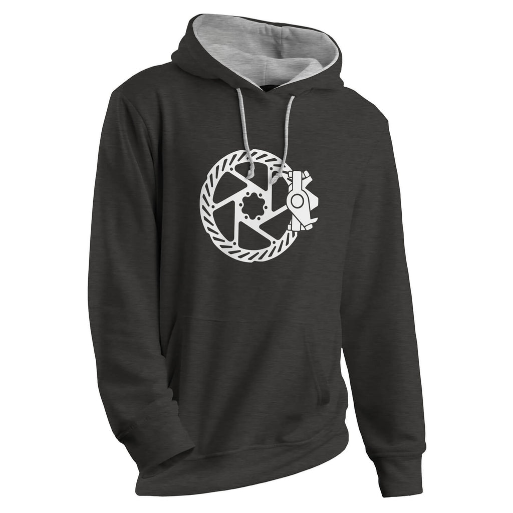 epic disc brake revolution MTB hoodie cycling hoody epic bleed solutions charcoal