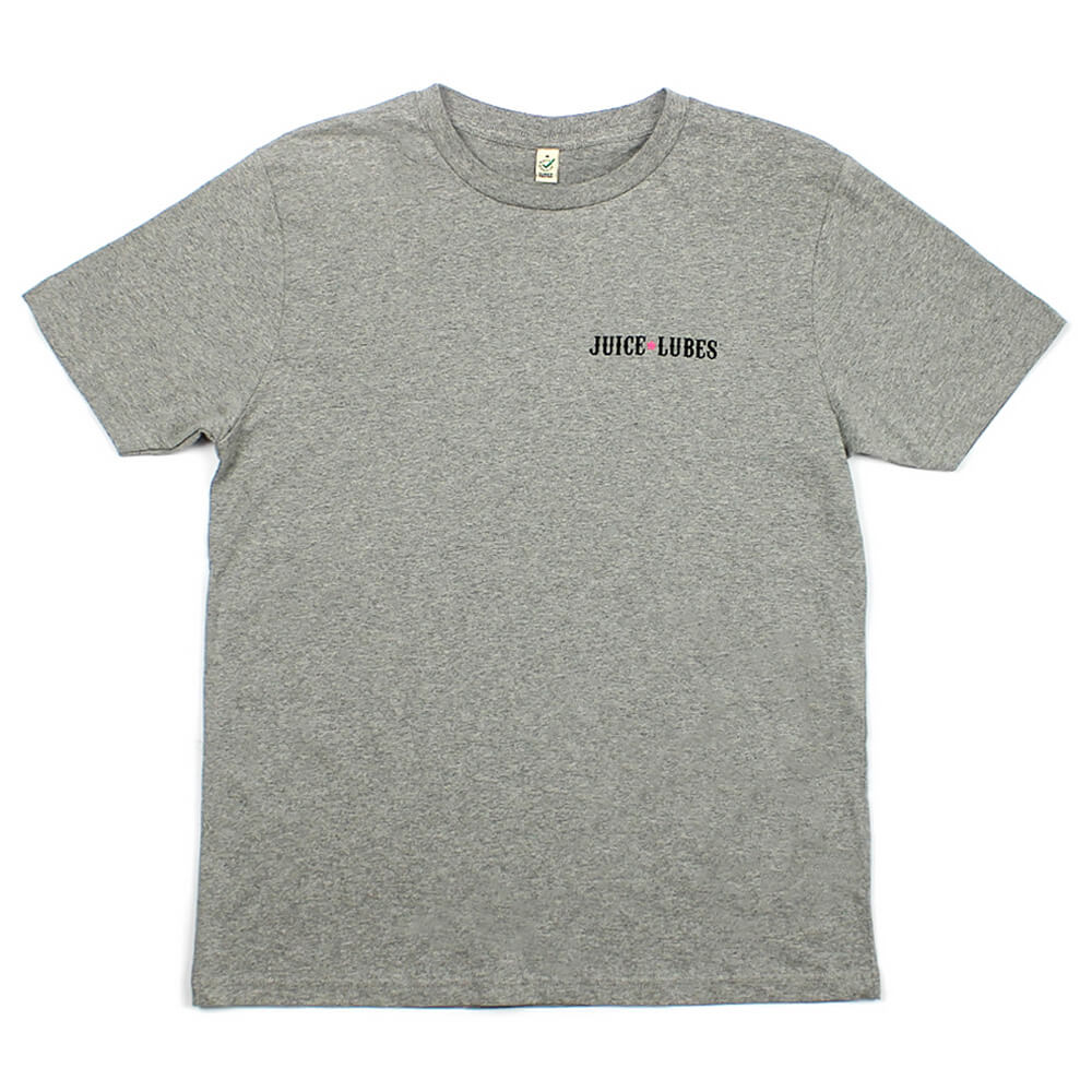 Juice Lubes Logo TShirt Grey £19.99 Epic Bleed Solutions