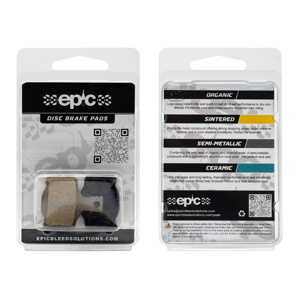 Epic Magura CT4 / MT2 / MT4 / MT6 / MT8 Disc Brake Pads Packaging