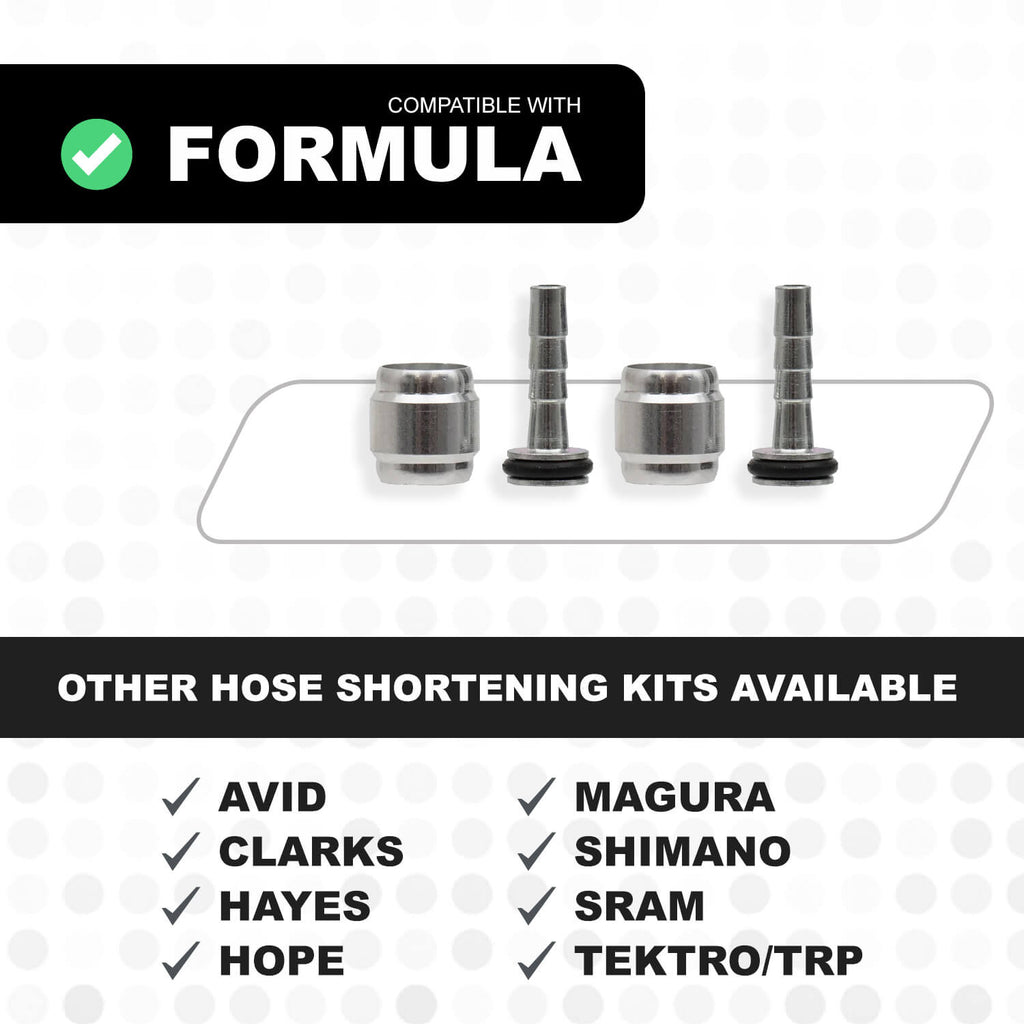 formula brake hose inserts and olives epic bleed solutions