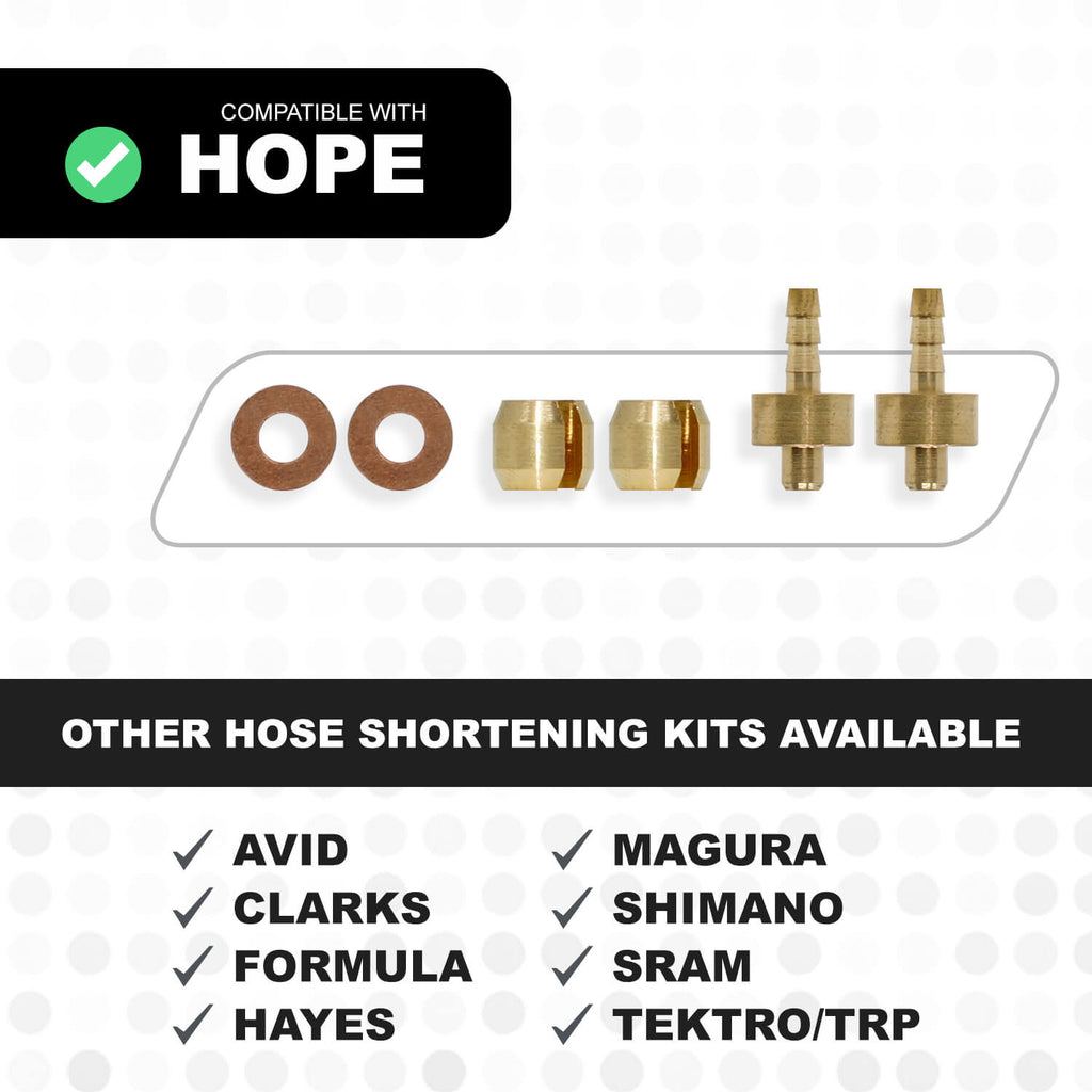 hope brake hose inserts and olives epic bleed solutions