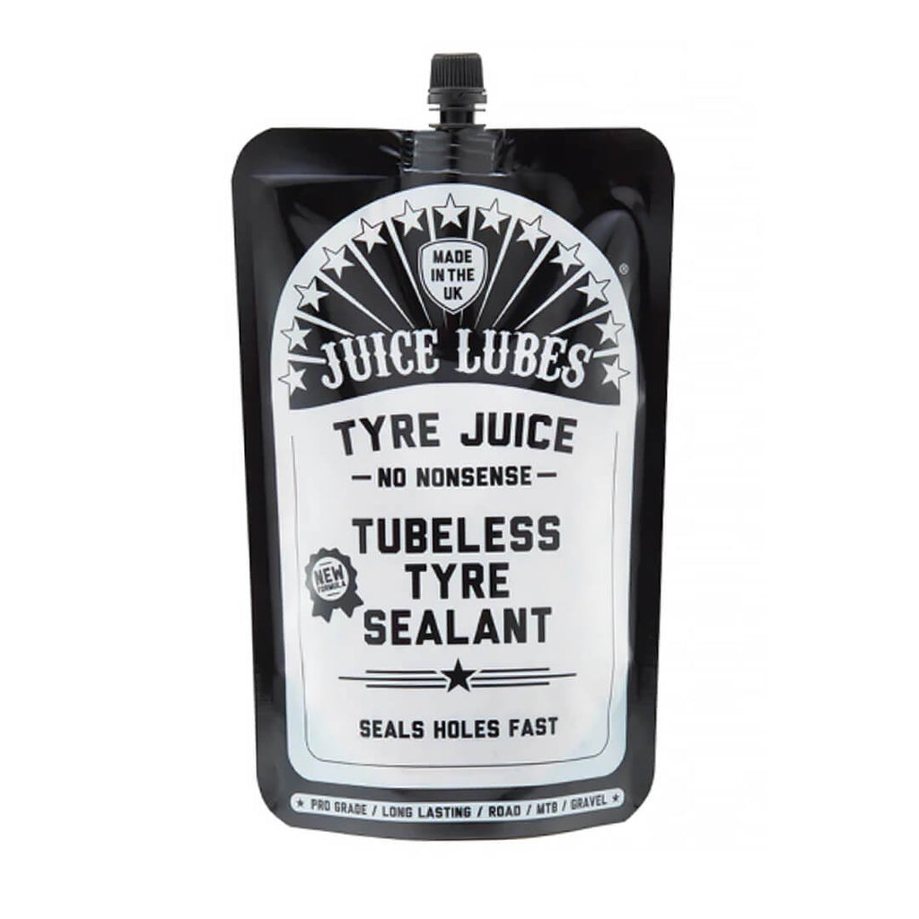 juice lubes tubeless tyre sealant 140ml pouch