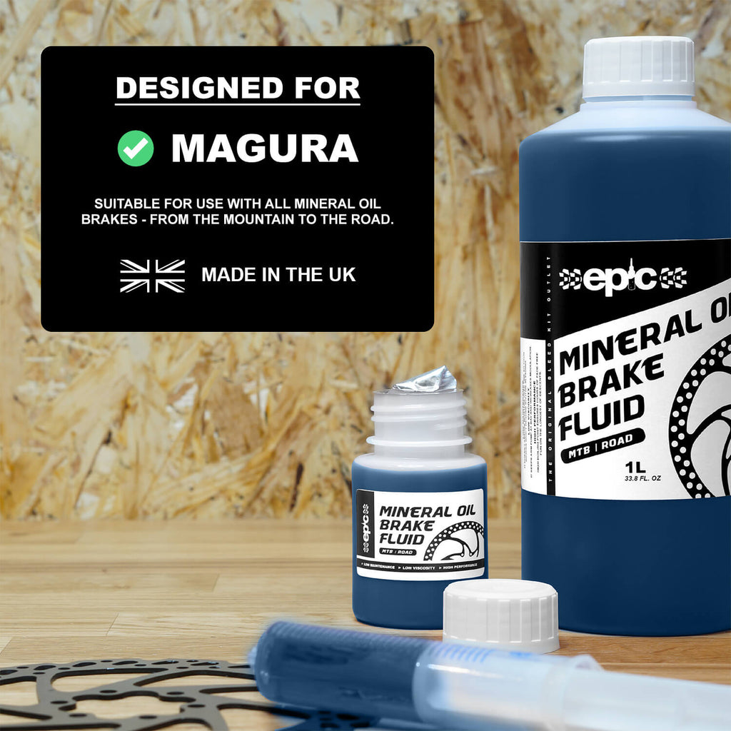 magura royal blood mineral oil brake fluid blue 100ml 1 litre 1L