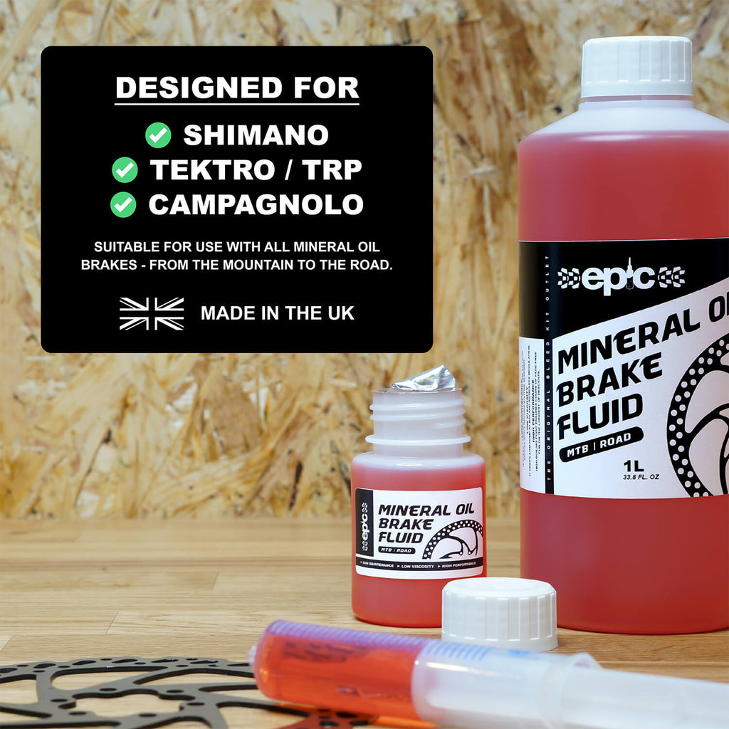 mineral oil brake fluid shimano campagnolo red tektro trp