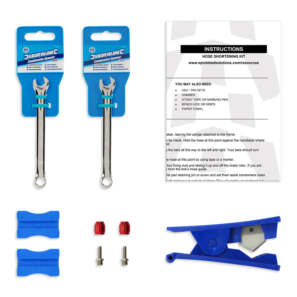 SRAM Brake Hose Shortening Kit (Stealthamajig) £14.99 Epic Bleed