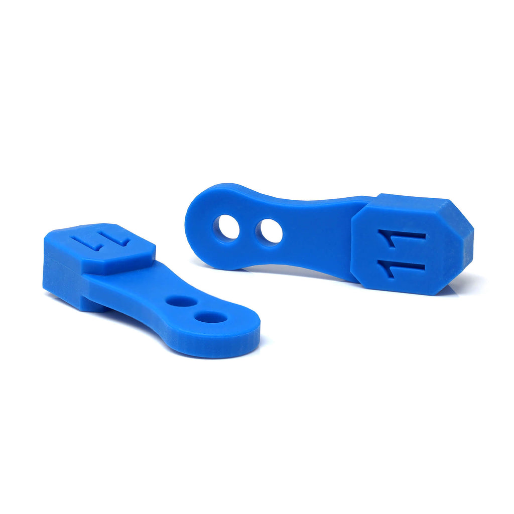 Epic 4-Piston Bleed Block Set (11mm) blue epic bleed solutions