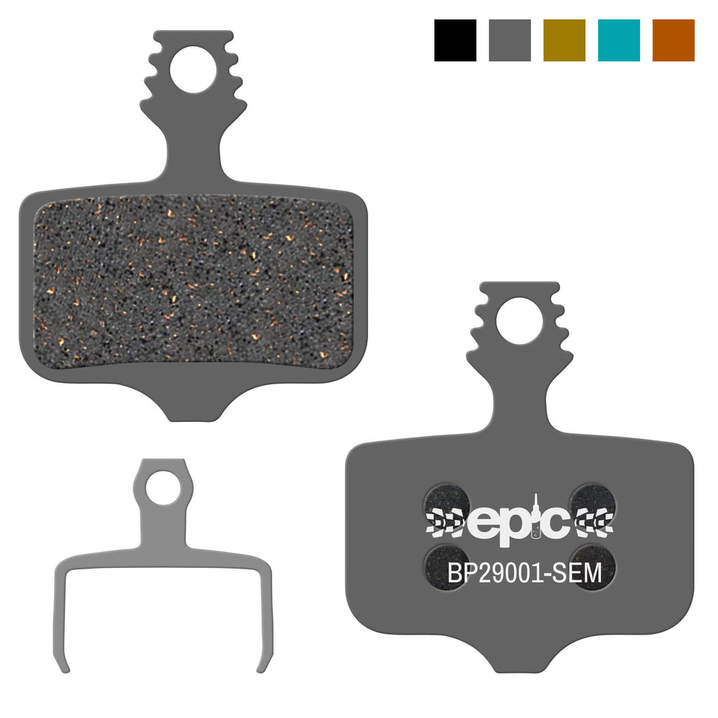 ZTTO Gravel Road CX (Flat Mount) Disc Brake Pads | epic - semi-metallic