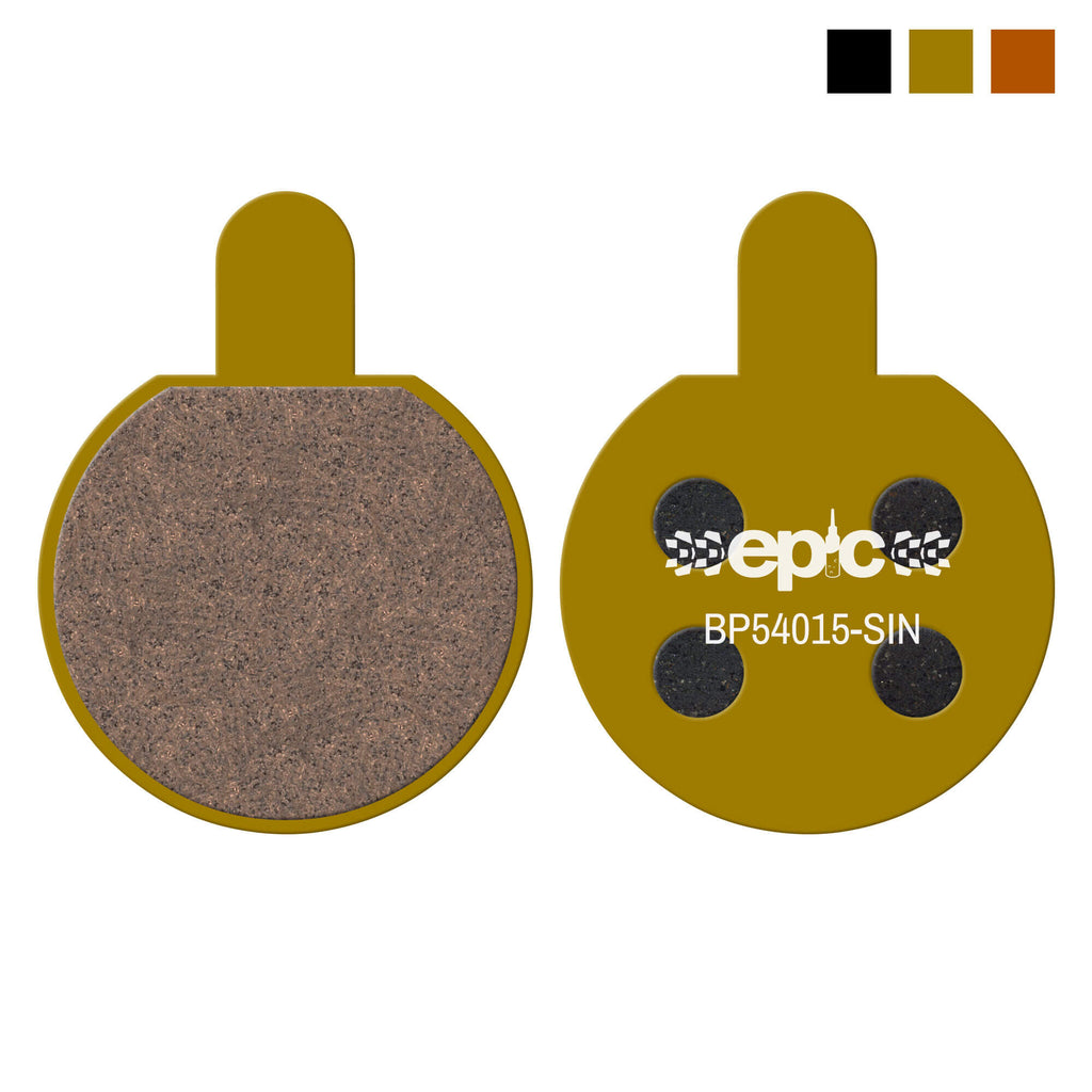 Epic Zoom 18.5mm Disc Brake Pads Sintered Metal