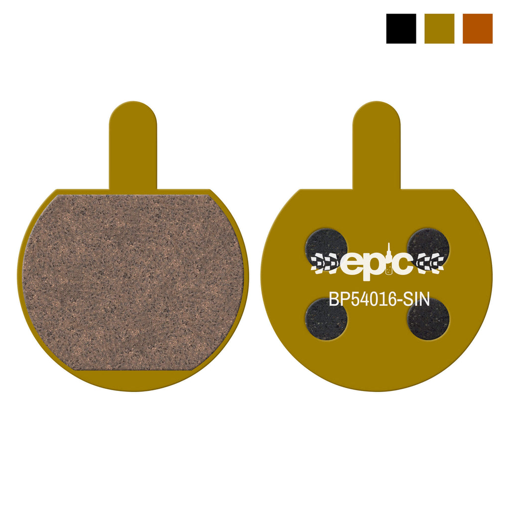 Epic Zoom 22.5mm Disc Brake Pads Sintered Metal