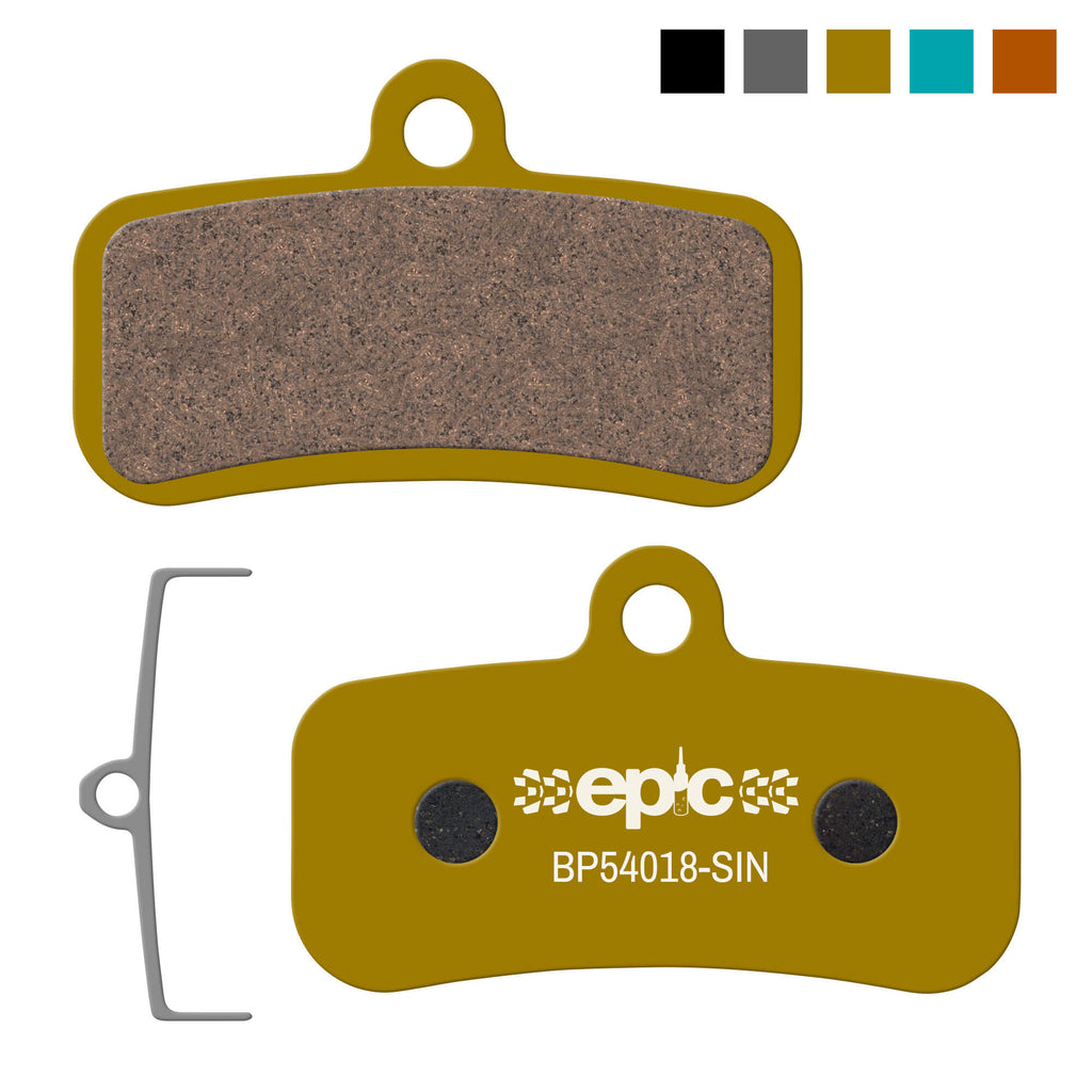 GEMMA G2/G2-1, G3/G3-1 / G5 / GA-2000-1 (4-Piston) Disc Brake Pads epic Sintered Metal