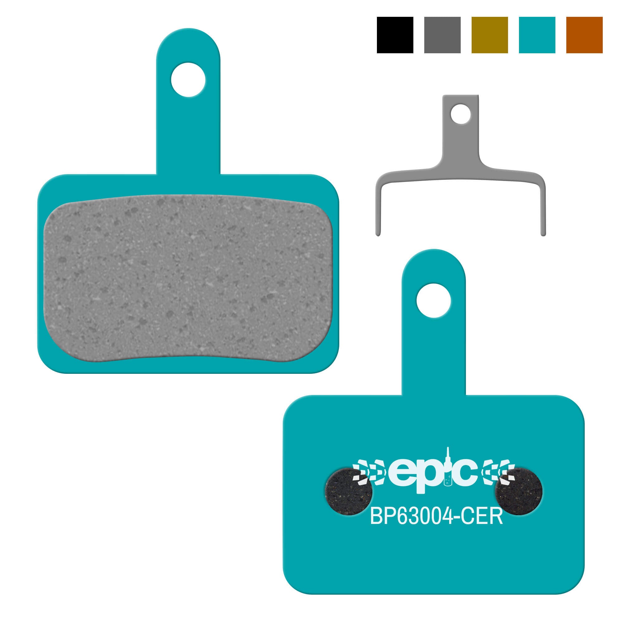 4 Pairs DiscoBrakes Disc Brake Pads For Tektro Auriga/Orion/Aquila - Semi-Metallic