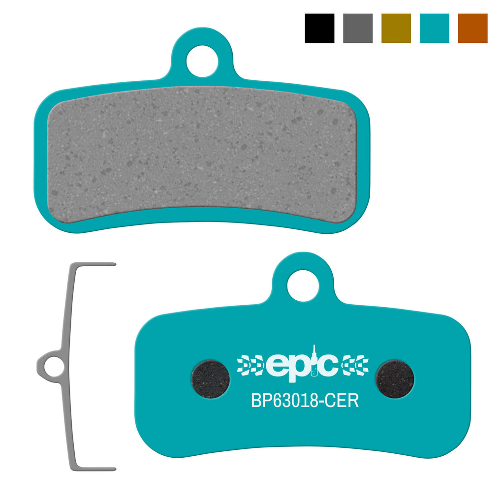 GEMMA G2/G2-1, G3/G3-1 / G5 / GA-2000-1 (4-Piston) Disc Brake Pads epic ceramic