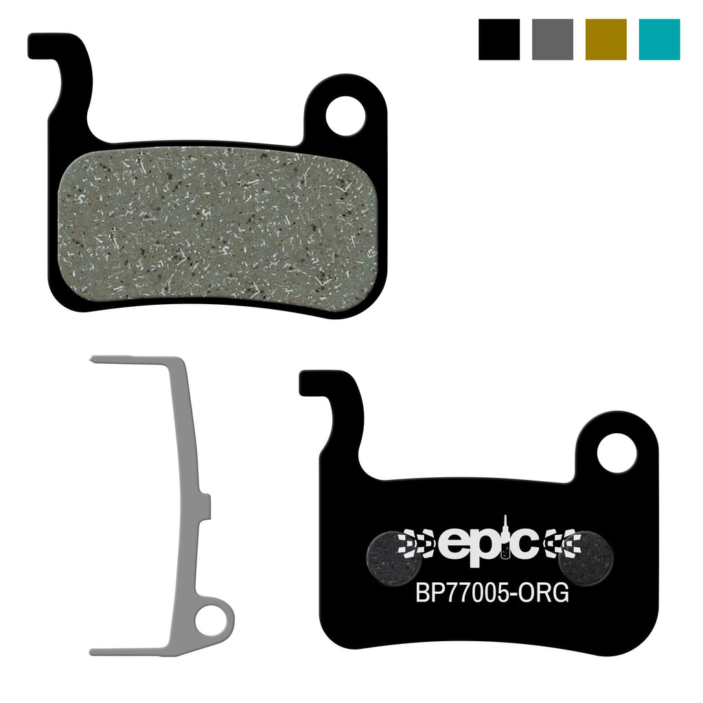 Epic Shimano Alfine / Deore / Saint / SLX / XTR Disc Brake Pads Organic Resin Kevlar