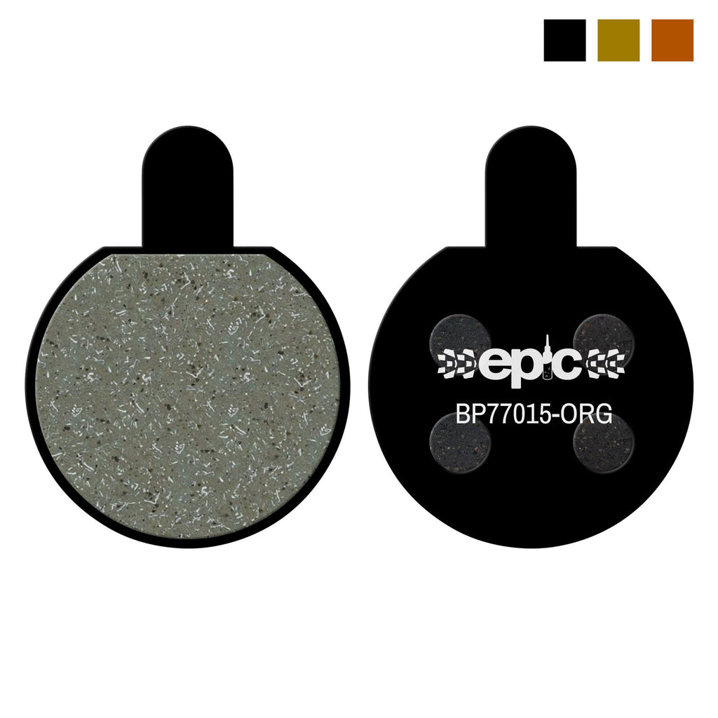 Epic Zoom 18.5mm Disc Brake Pads organic resin