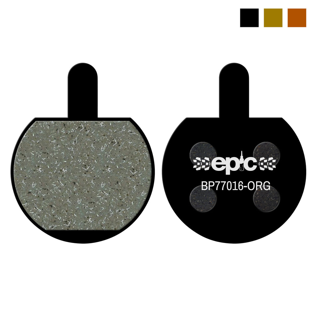 Epic Zoom 22.5mm Disc Brake Pads Organic Resin