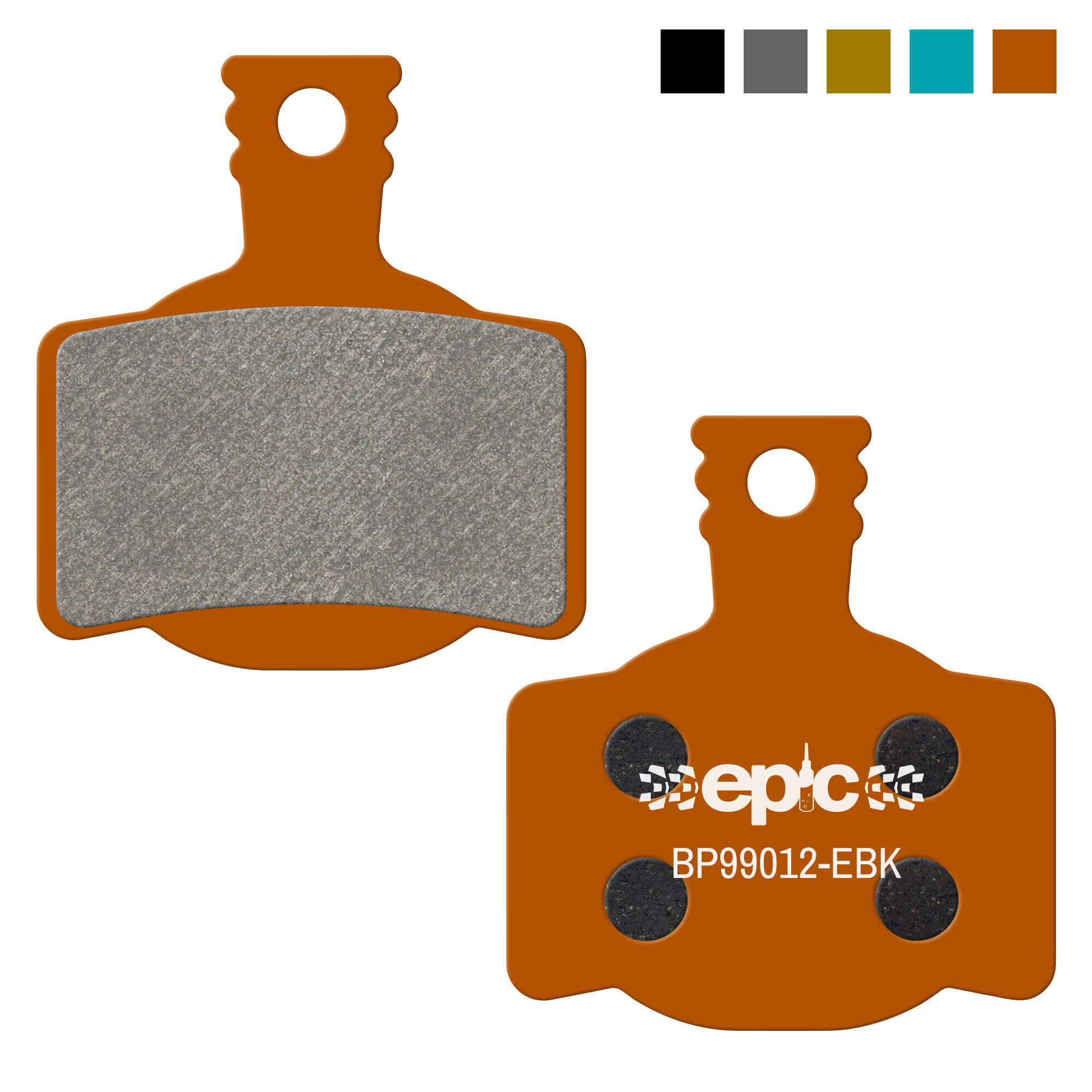 Campagnolo Organic Disc Brake Pads Set - Replacement Pads With Pins & Spring For Campy Disc Brakes