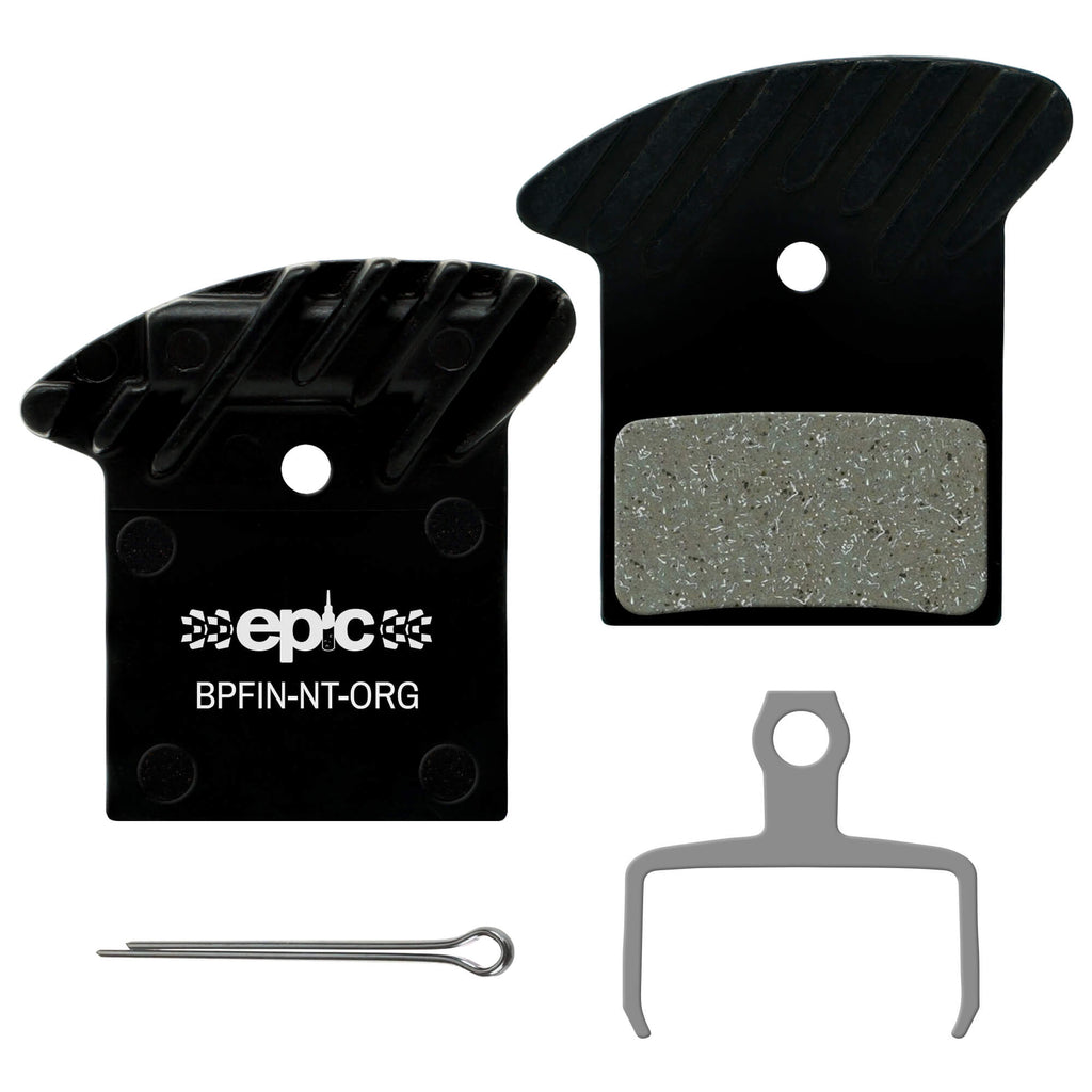 Nutt Disc Brake Pads with Cooling Fins Heatsink