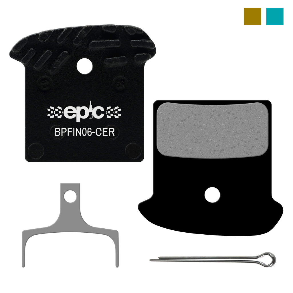 ZTTO M840 Finned Disc Brake Pads with cooling fins | epic - ceramic