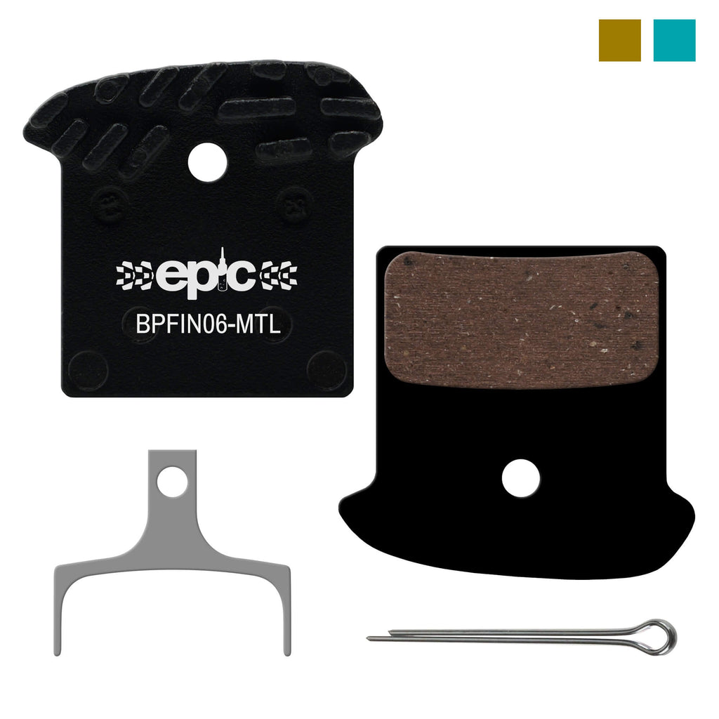 ZTTO M840 Finned Disc Brake Pads with cooling fins | epic - metal sintered