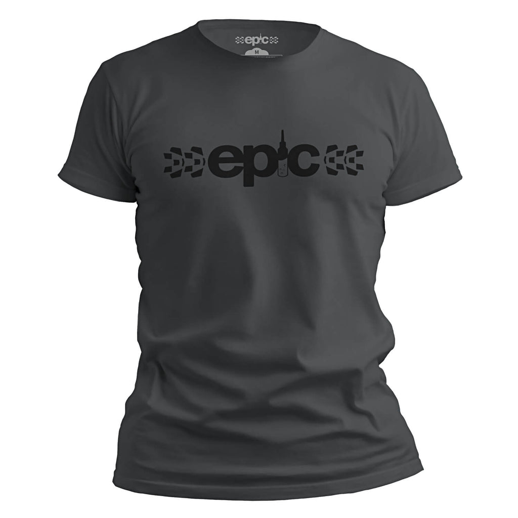 Epic Bleed Solutions Core Logo T-Shirt - Charcoal/Black