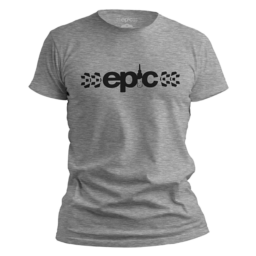 Epic Bleed Solutions Core Logo T-Shirt - Graphite Heather Grey