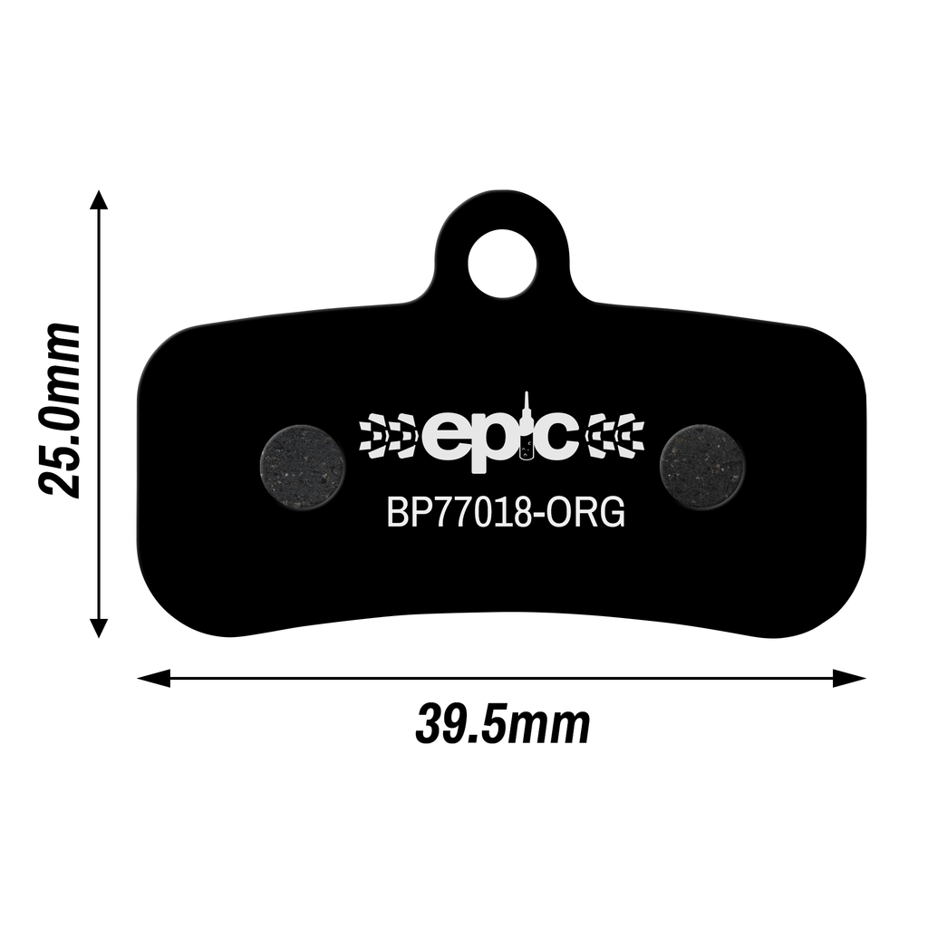 GEMMA G2/G2-1, G3/G3-1 / G5 / GA-2000-1 (4-Piston) Disc Brake Pads epic dimensions size