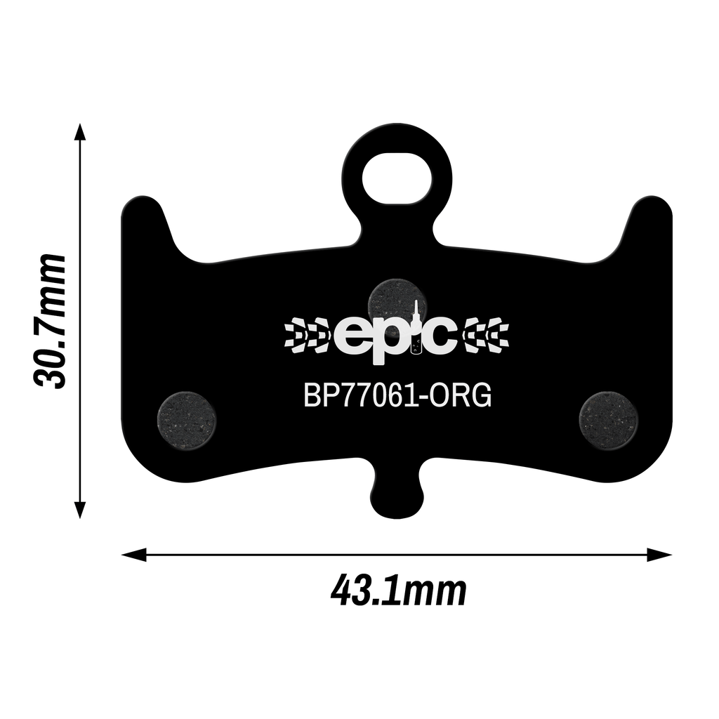 Hayes Dominion A4 brake pads dimensions size epic bleed solutions