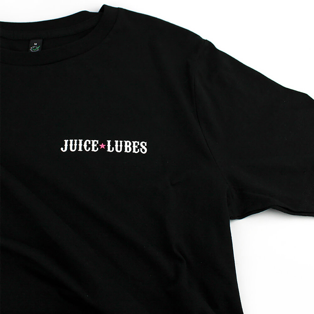 Juice Lubes Logo T-Shirt - Black logo detail