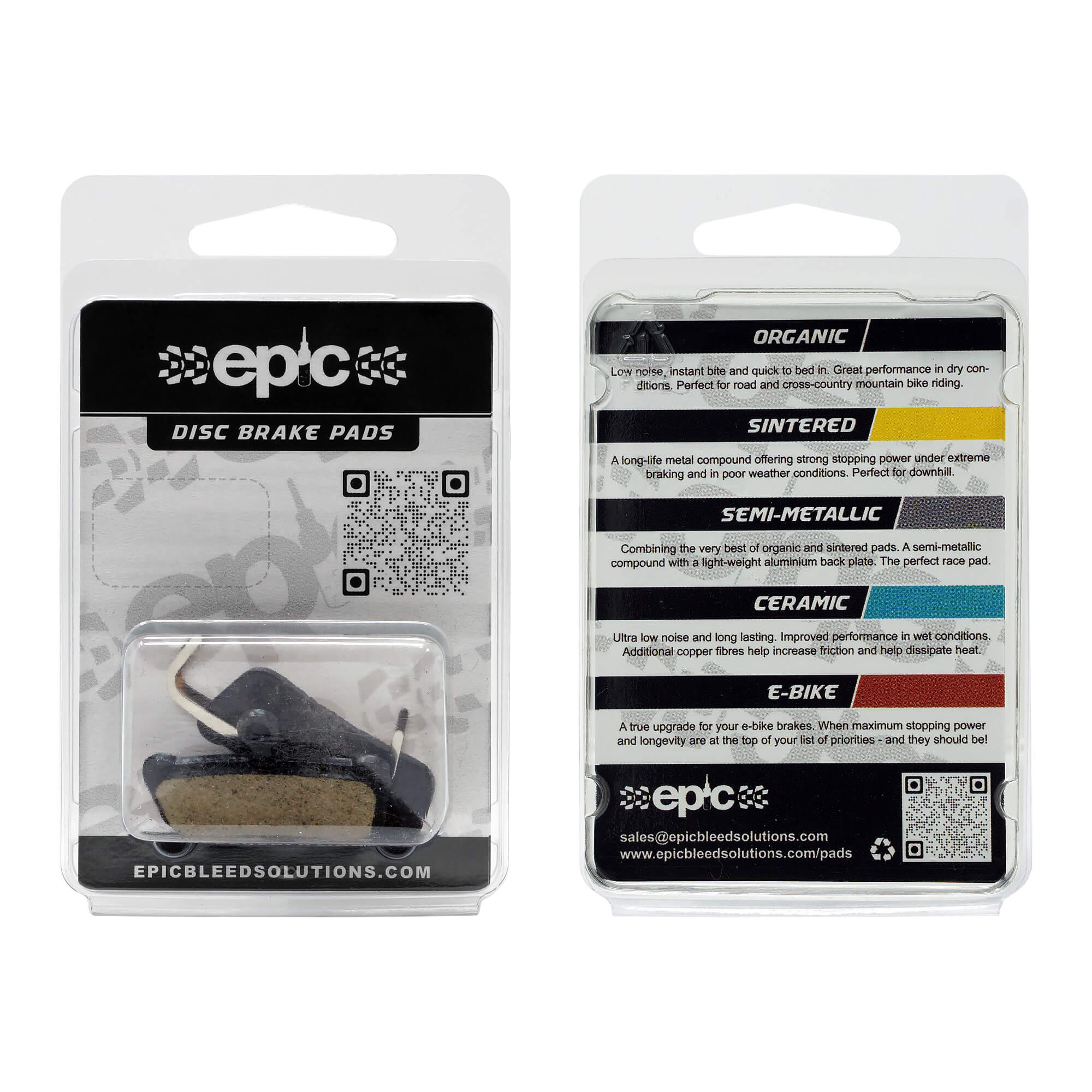 epic Schijfremblokken voor SRAM G2, Guide, Guide Ultimate & Level Stealth Remmen, organisch, semi-metallic, gesinterd, keramiek, e-bike opties | Stil, duurzaam, hoge prestaties | 2 sets (keramiek epic Schijfremblokken voor SRAM G2, Guide, Guide Ultimate & Level Stealth Remmen, organisch, semi-metallic, gesinterd, keramiek, e-bike opties | Stil, duurzaam, hoge prestaties | 2 sets (keramiek