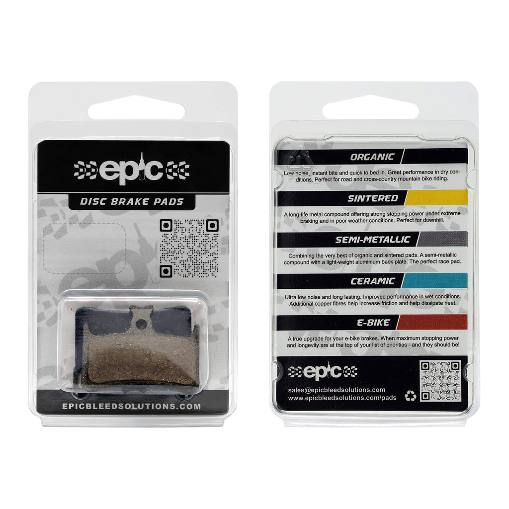 Hayes Dominion A4 brake pads packaging box epic bleed solutions