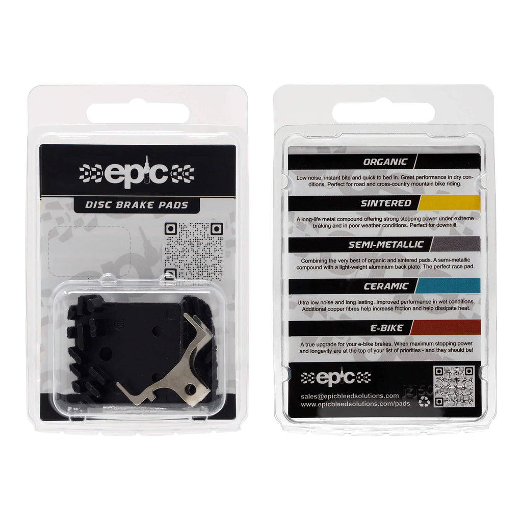 ZTTO M840 Finned Disc Brake Pads with cooling fins | epic - packaging