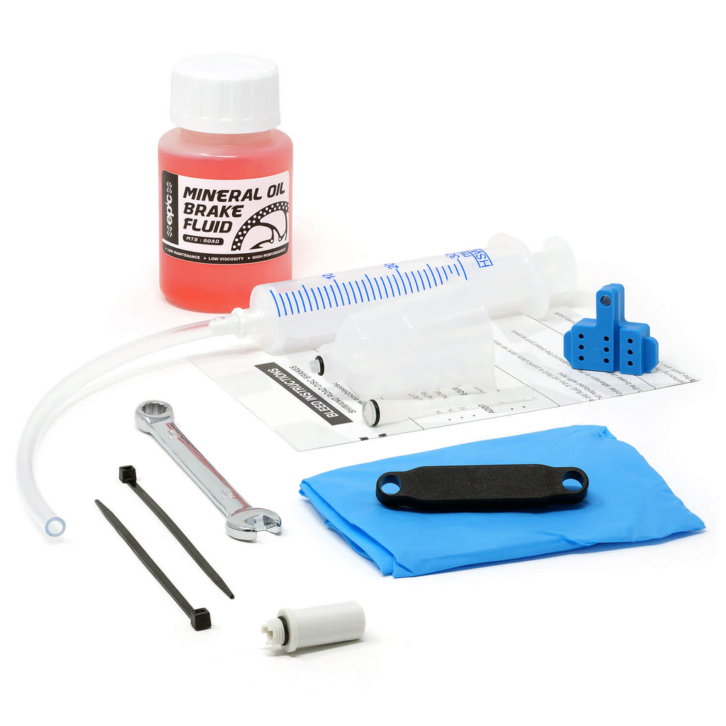 shimano road disc bleed kit and 100ml mineral oil epic bleed solutions