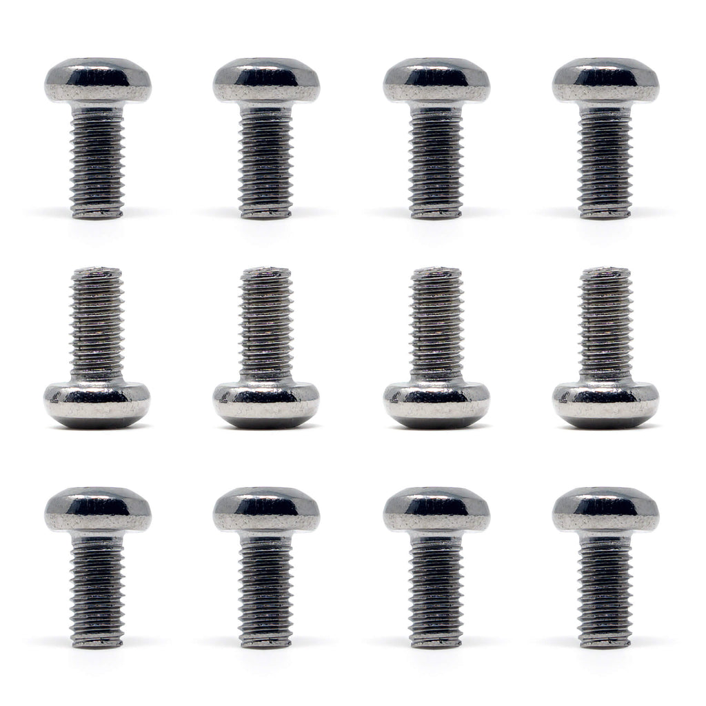 Epic Steel Disc Brake Rotor Bolts - Raw, Silver - Pack of 12