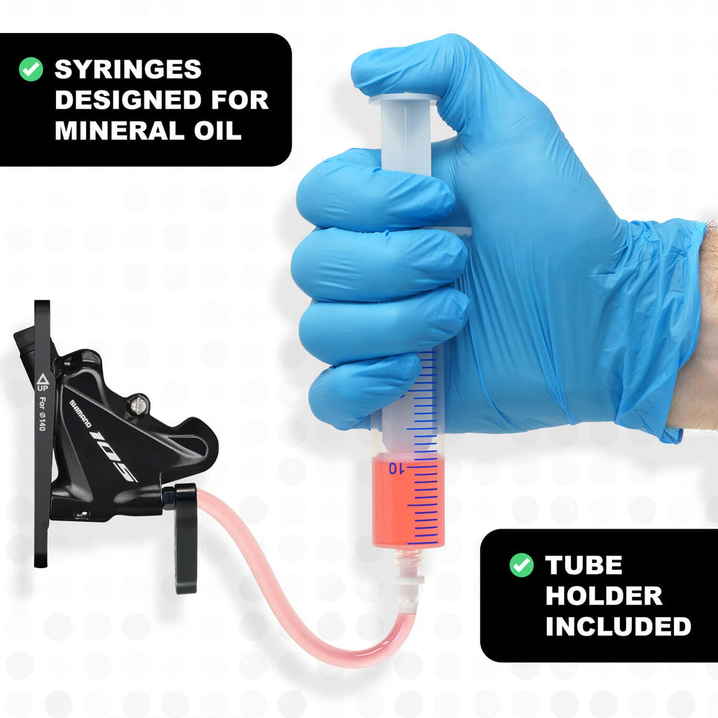 bleeding shimano 105 brake calliper mineral oil syringe epic bleed solutions