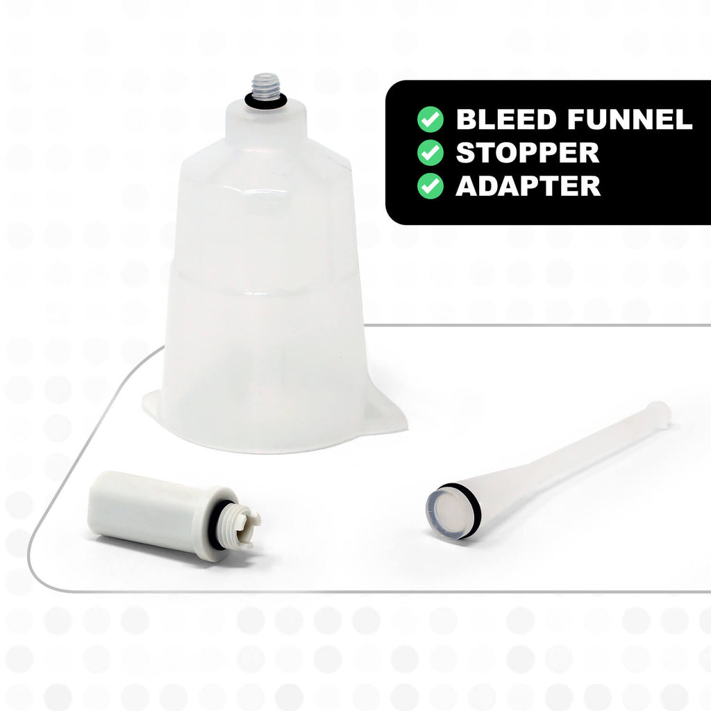 shimano bleed funnel stopper adapter epic bleed solutions