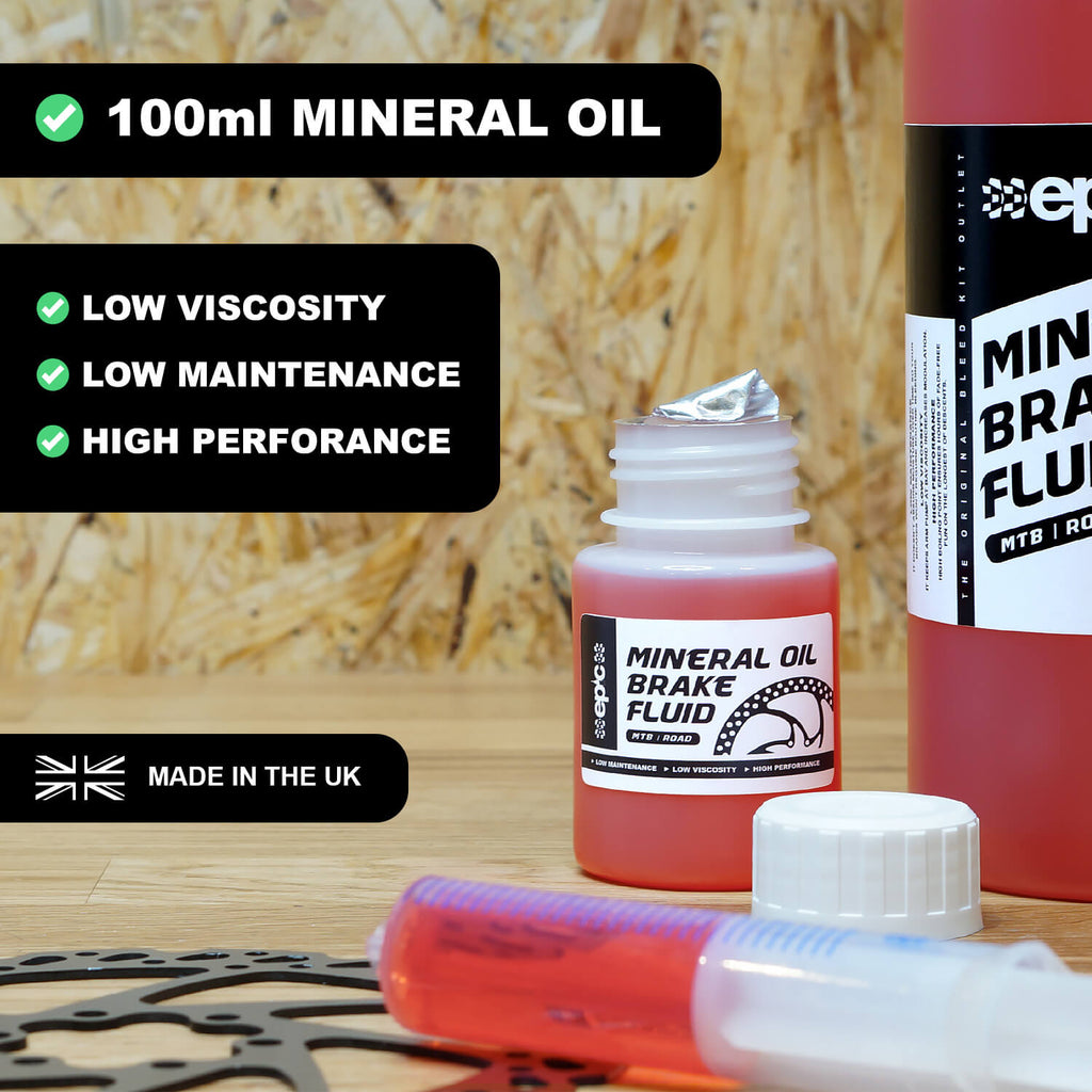 shimano mineral oil brake fluid epic bleed solutions