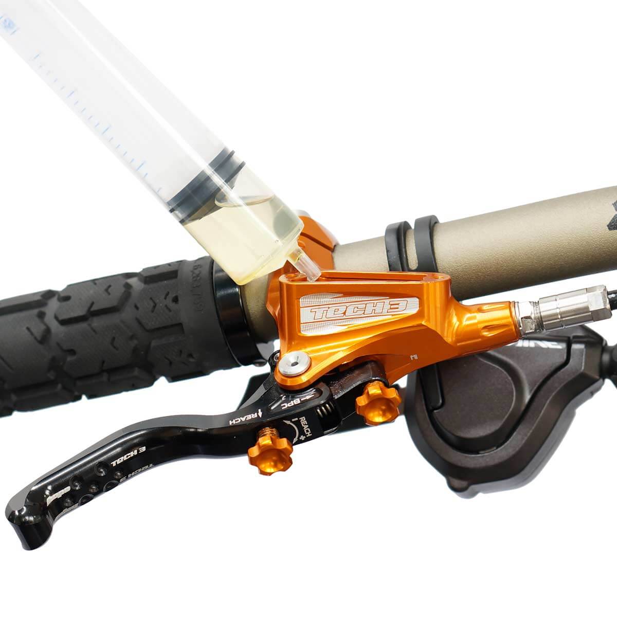 Duo Hope Tech V3 Caliper Hope Tech 3x2 Bleed Kit For Hope Brakes