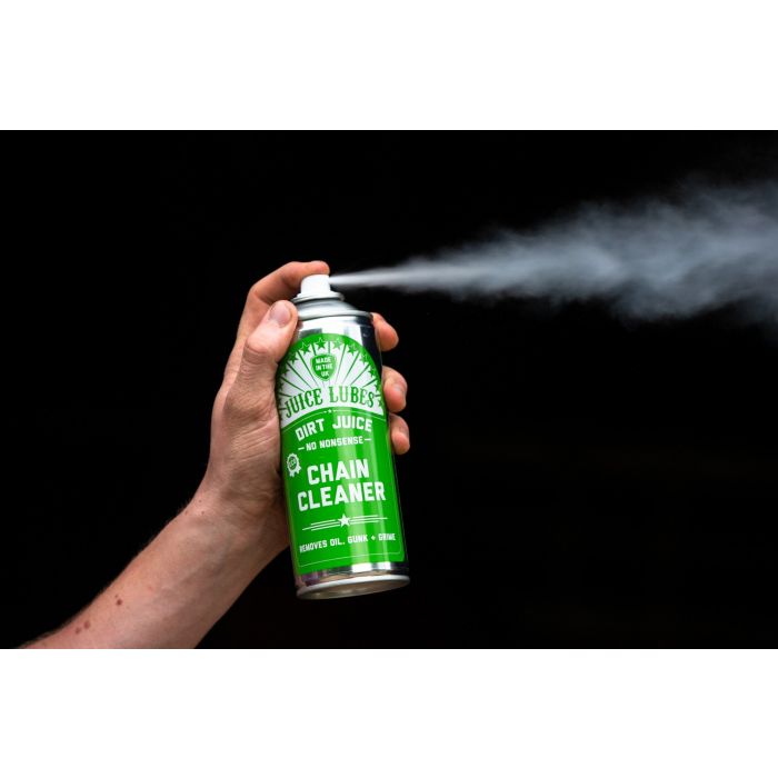 spraying Dirt Juice 'In-a-Can' Chain Cleaner 400ml