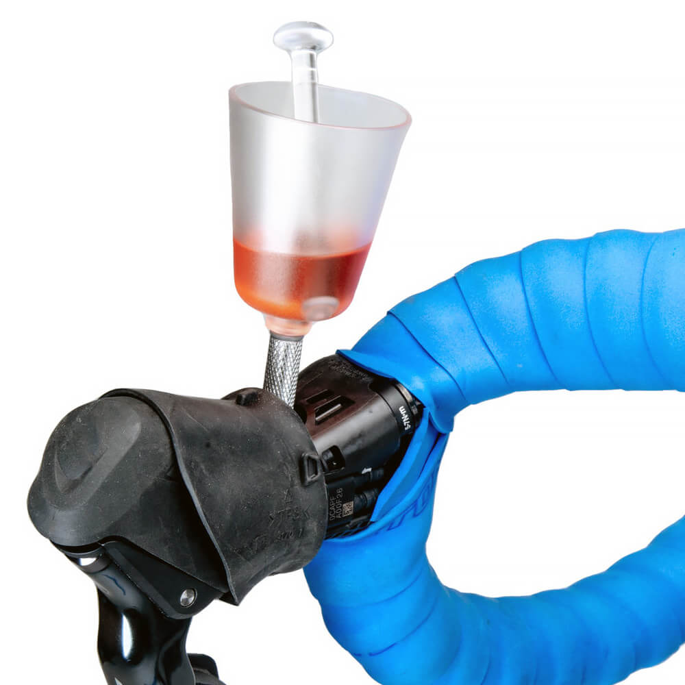 park tool bleed funnel and stopper for bkm-1 bkm-1.2 shimano mineral oil epic bleed solutions