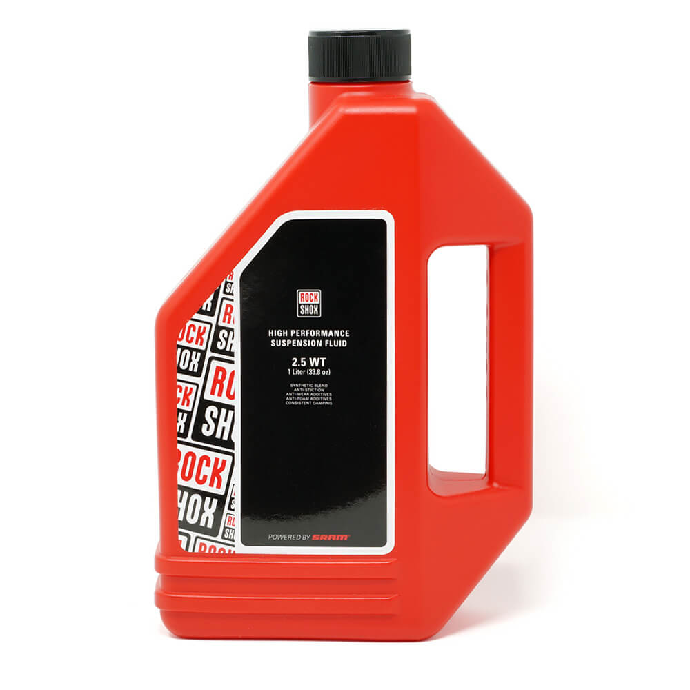 rockshox 2.5wt suspension fluid oil 1 litre liter 1L fork oil front