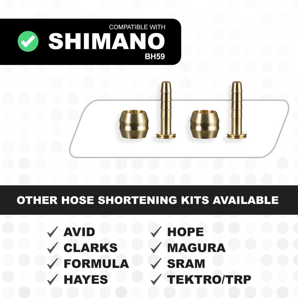 shimano bh59 brake hose inserts and olives epic bleed solutions