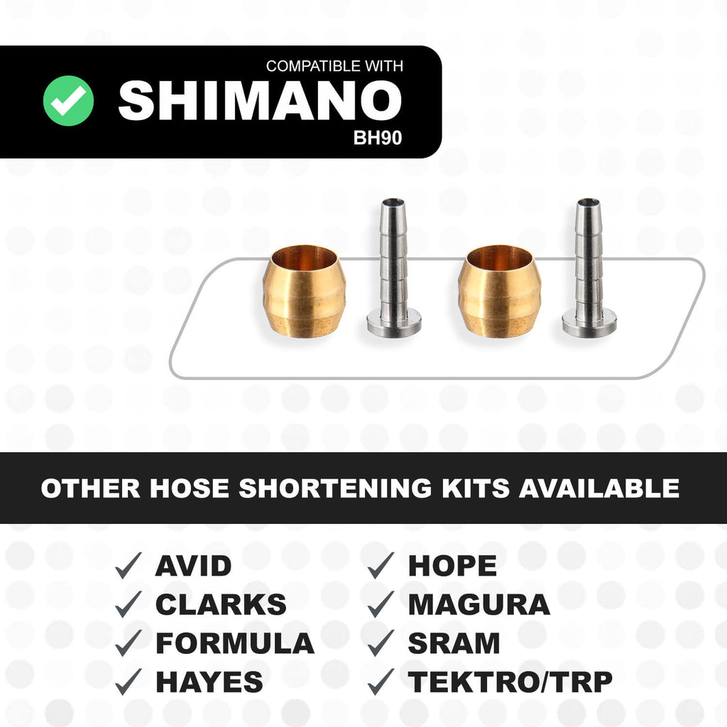 shimano bh90 brake hose inserts and olives epic bleed solutions