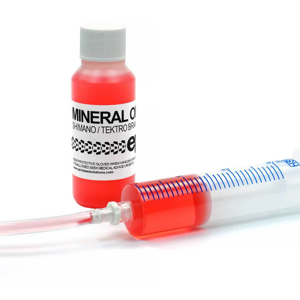 shimano mineral oil brake fluid and syringe