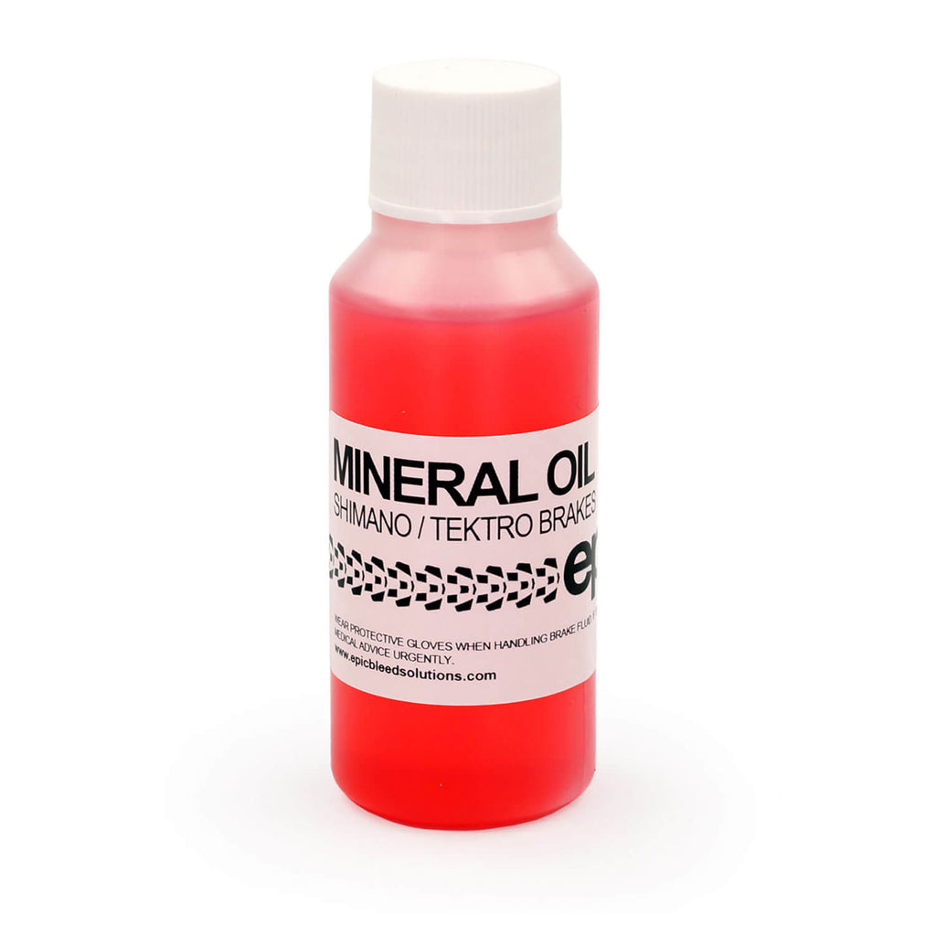 bottle of shimano smdboil mineral oil brake fluid